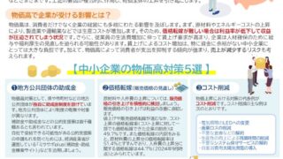 2025年の予測も紹介！企業が実施すべき物価高対策5選（NewsLetter2025年8月号）