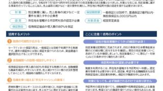 中東情勢を受け対象業種が拡大！あなたの会社も対象？『セーフティネット保証5号』(NewsLetter2026年8月号)